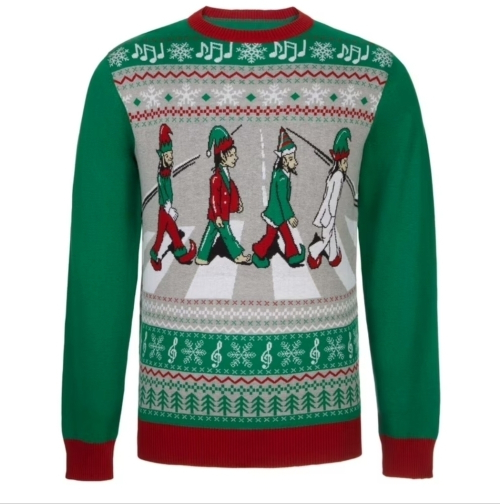 The Ugly Sweater Co. Abby Road Beatles Inspired Sweater